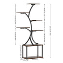 GobekUsa 7 Tier Tree Plant Stand Display Rack