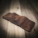 Badge Trifold Wallet by Bull Sheath Leather