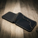 Western Bifold Wallet by Bull Sheath Leather