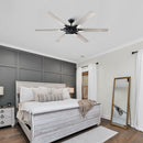 70" Madhya Industrial Ceiling Fan with Remote Control
