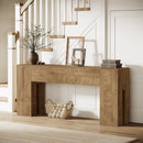 70.8" Wooden Console Table, Sturdy Sofa Hallway Table