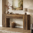 70.8" Wooden Console Table, Sturdy Sofa Hallway Table