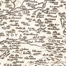 Vintage Map of Portugal 1570