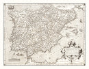 Vintage Map of Portugal 1570