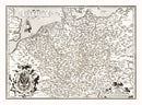 Vintage Map of Germania 1570