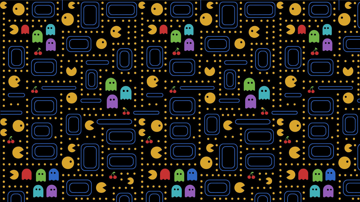 Pacman Wallpaper Mural. #7004, photo 4 of 12