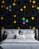 Pacman Wallpaper Mural.