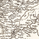 Vintage Map of Germany 1570