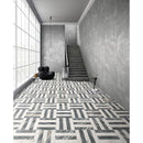 Elegant Waterjet Polished Marble Tile For Floor And Wall