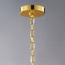 48-Inch Gold Tiered Crystal Tube Chandelier by HouseOfZazla