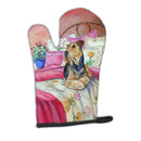 Airedale Waiting on Mom Oven Mitt 7006OVMT