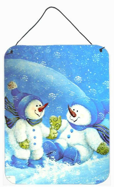 Blue Snow Baby Snowman Wall or Door Hanging Prints PJC1007DS1216