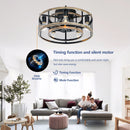 20'' Cage Ceiling Fan With Remote Control by HouseOfZazla