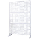 Outdoor & Indoor Metal Freestanding Decorative Privacy Screen by HouseOfZazla