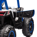 24V Ride On XXL UTV car for kid,2seater with two safety belts, Side by Side 4x4 Ride on Off-Road Truck with Parent Remote Control, Battery Powered Electric Car w/High Low Speed, two safety belts.