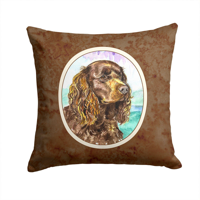 American Water Spaniel Throw Pillow - 14x14 Decorative Pillow – Art for Your Home & Patio 7008PW1414