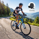 700C Hybrid Bike for Adult with 18-Speed Shimano Drivetrain and Phone Holder by LJGDeals