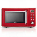 700W Retro Countertop Microwave Oven with 5 Micro Power and Auto Cooking Function by LJGDeals