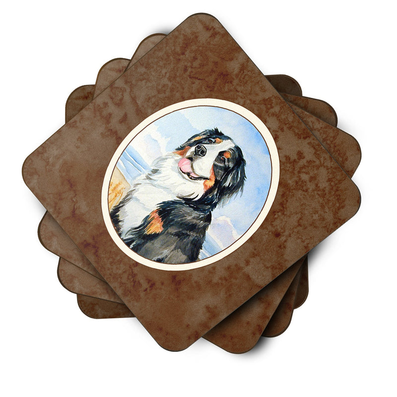 Momma's Love Bernese Mountain Dog Foam Coaster  7012FC