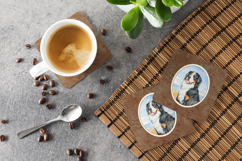 Momma's Love Bernese Mountain Dog Foam Coaster  7012FC