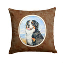 Momma's Love Bernese Mountain Dog Throw Pillow - 14x14 Decorative Pillow – Art for Your Home & Patio 7012PW1414