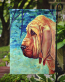 Bloodhound Thoughtful Garden Flag – Decorative Outdoor Yard Flag