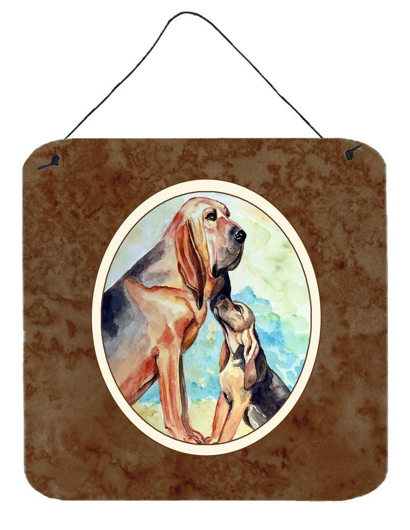 Bloodhound Momma's Love Wall or Door Hanging Prints 7014DS66