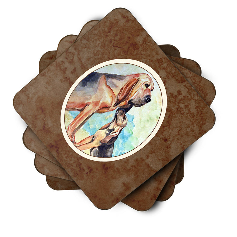 Bloodhound Momma's Love Foam Coaster Set of 4 7014FC