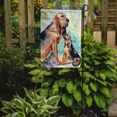 Bloodhound Momma's Love Garden Flag – Decorative Outdoor Yard Flag