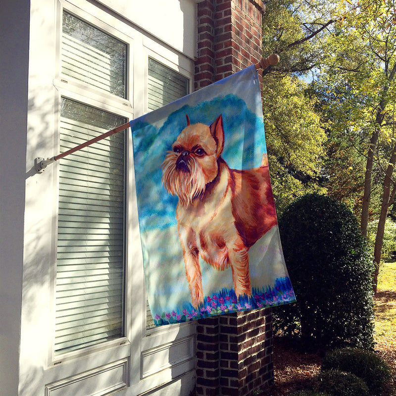 Brussels Griffon Flag Canvas House Size