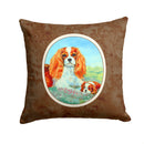 Cavalier Spaniel Momma's Love Throw Pillow - 14x14 Decorative Pillow – Art for Your Home & Patio 7019PW1414