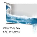 Modern Double Bowl Undermount Sink Design With 10" Deep Basins by HouseOfZazla