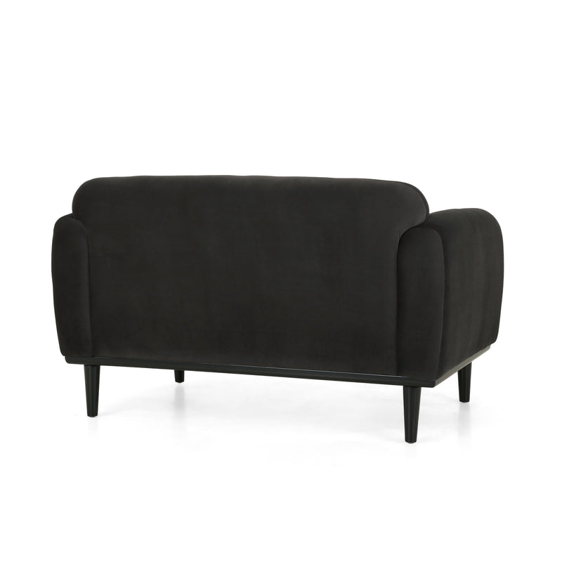 Loveseat Sofa - 50" Dark, photo 5 of 10