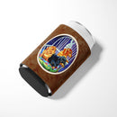 Dachshund Two Red and a Black and Tan Can or Bottle Hugger Cooler Sleeve for Standard 12 oz Cans, Insulated Foam Beer & Soda Can Hugger Reusable