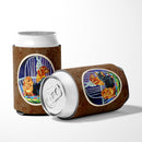 Dachshund Two Red and a Black and Tan Can or Bottle Hugger Cooler Sleeve for Standard 12 oz Cans, Insulated Foam Beer & Soda Can Hugger Reusable