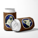 Fawn Pug Penny for your thoughts Can or Bottle Hugger Cooler Sleeve for Standard 12 oz Cans, Insulated Foam Beer & Soda Can Hugger Reusable