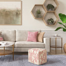 Zoey - Handcrafted Woven Cube Pouf by Unique Piece Furniture