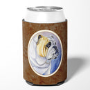 English Bulldog Can or Bottle Hugger Cooler Sleeve for Standard 12 oz Cans, Insulated Foam Beer & Soda Can Hugger Reusable