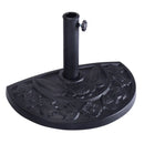 20 inch Outdoor Patio Half Round Umbrella Base by LJGDeals
