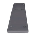 Lounge chaise Set, Acacia solid wood with  LOUNGE CUSHION (Dark Grey) - Matching Cream Version Available