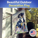 Entlebucher Mountain Dog House Flag 28x40 Porch Sleeve Pole Decorative Outside Yard Banner Artwork Wall Hanging, Polyester