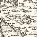 Vintage Map of Turkish Empire, 1570