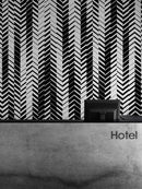 Black and White Minimal Retro Stripes Pattern Wallpaper.