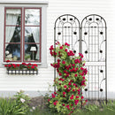 Metal Garden Trellis Rustproof Trellis For Climbing Plant Outdoor Flower Support by Unique Piece Furniture