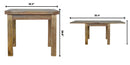 Extendable Butterfly Dining Table - Oak by HouseOfZazla