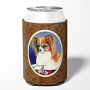 Papillon Rose and Butterfly Can or Bottle Hugger Cooler Sleeve for Standard 12 oz Cans, Insulated Foam Beer & Soda Can Hugger Reusable