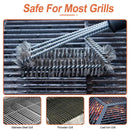 Grill Cleaning Brush with Stainless Steel Handle by LJGDeals