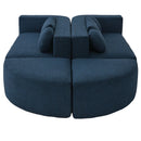 Boneless - Couch Modular Sectional Sofa With Deep Seating And Curved Design