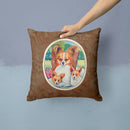Papillon A Momma's Love Throw Pillow - 14x14 Decorative Pillow – Art for Your Home & Patio 7042PW1414