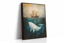 Whale Dreams Beneath the Tall Ship
